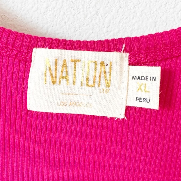 Nation LTD Frannie Raspberry Pink Dress - Picture 7 of 14